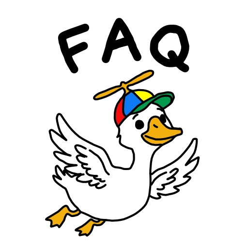 Goose.re FAQ Illustration