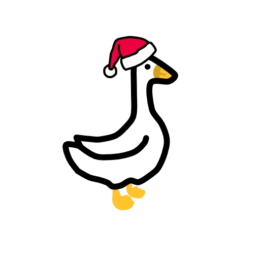 Goose.re Christmas Logo